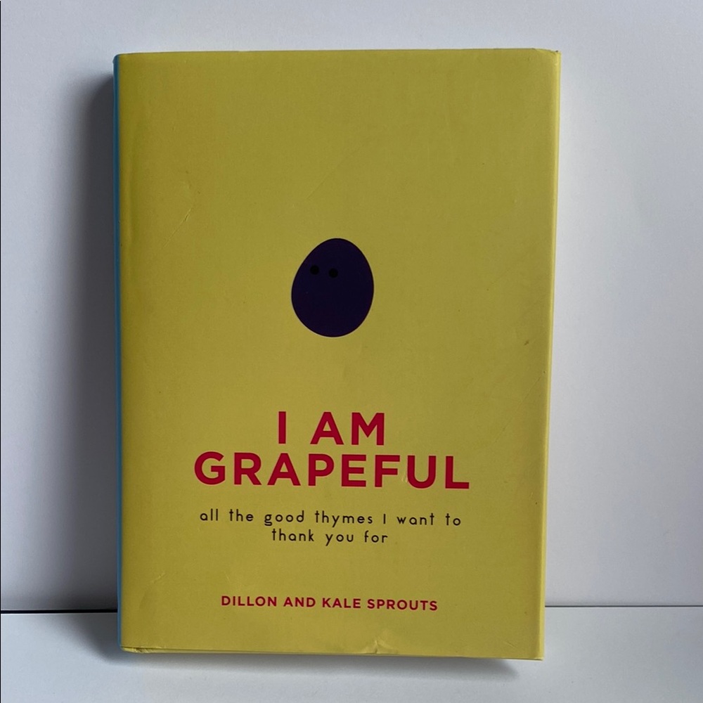 🤑3/$15🤑  I Am Grapeful Book: all the good thymes I want to thank you for